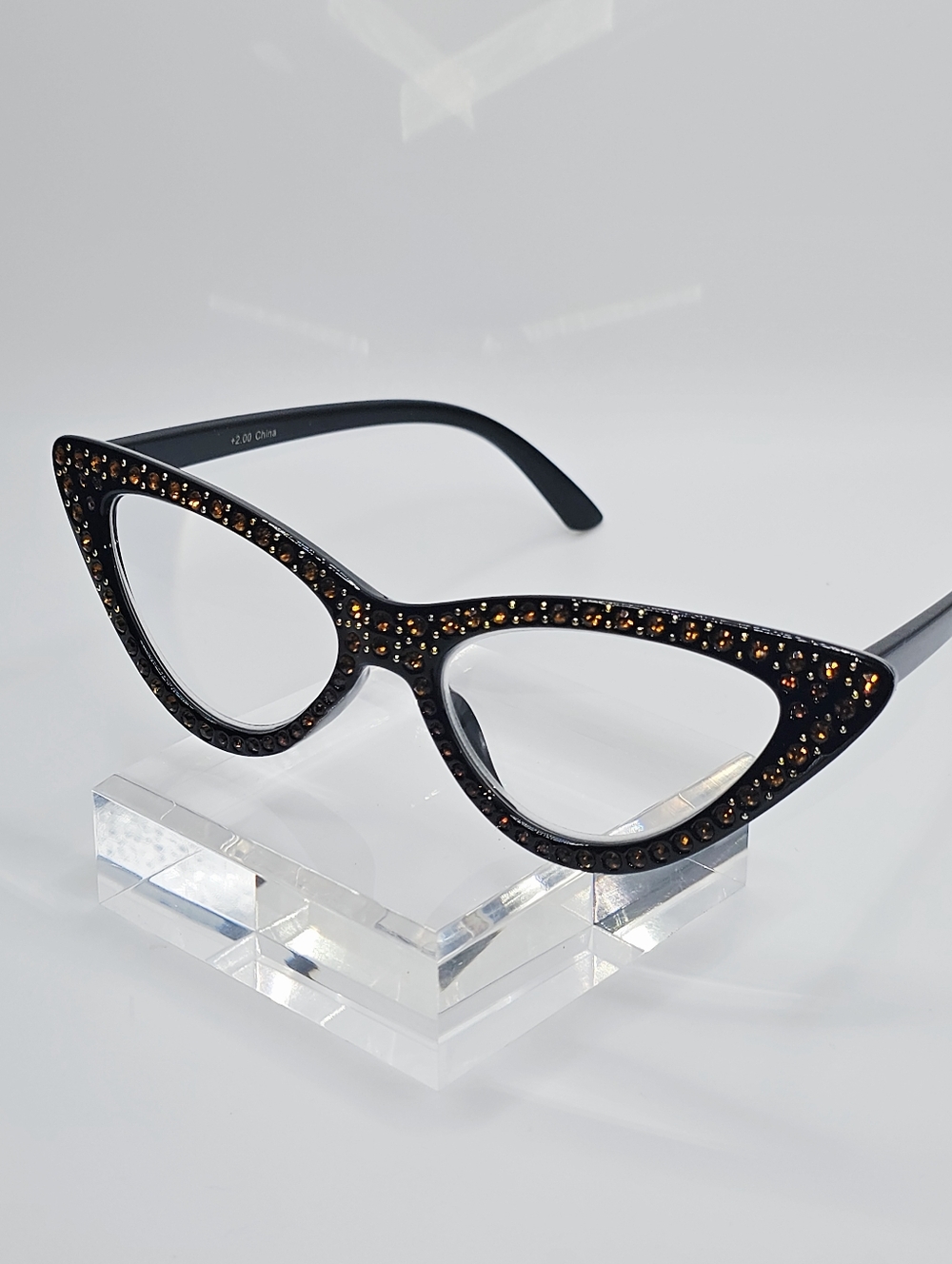 "Adrienne" Rhinestone Reader - Picture 4 of 6